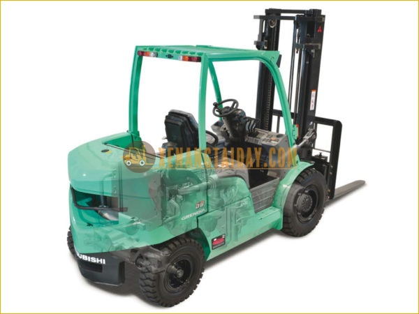 Xe nâng xăng - gas MITSUBISHI Mới 4 - 5.5 tấn